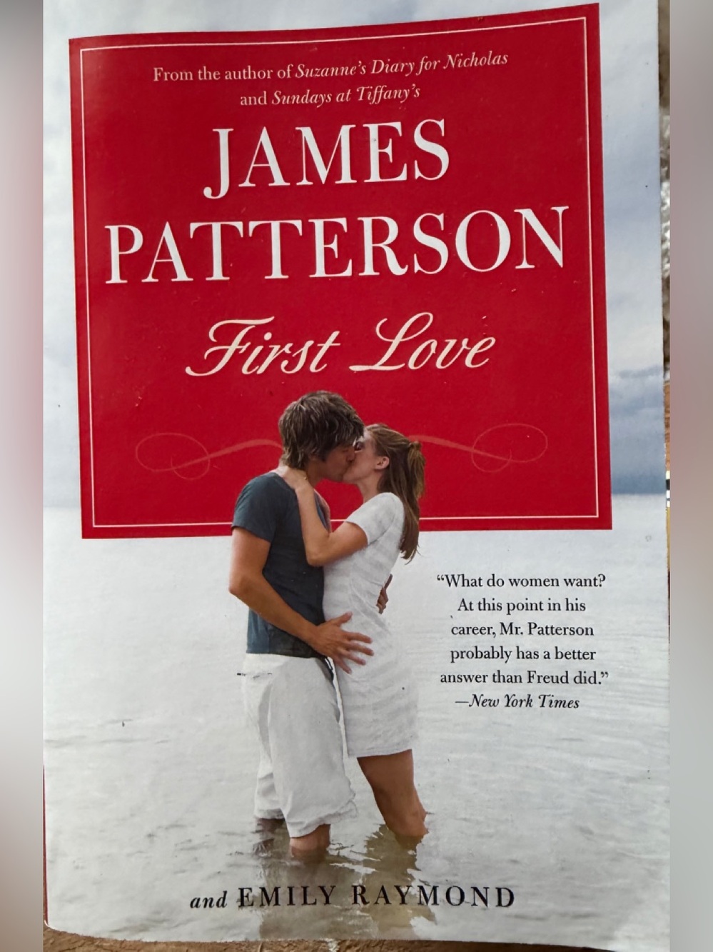 James Patterson - First Love (Red & White Cover)